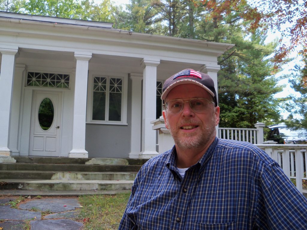 Image of composer Jesse Ayers at teh MacDowell Colony